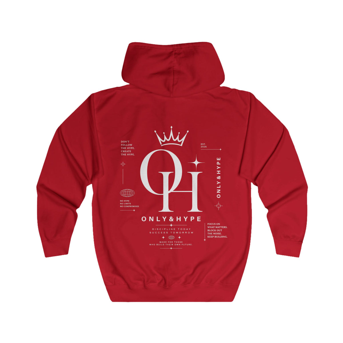 Unisex Zip Hoodie
